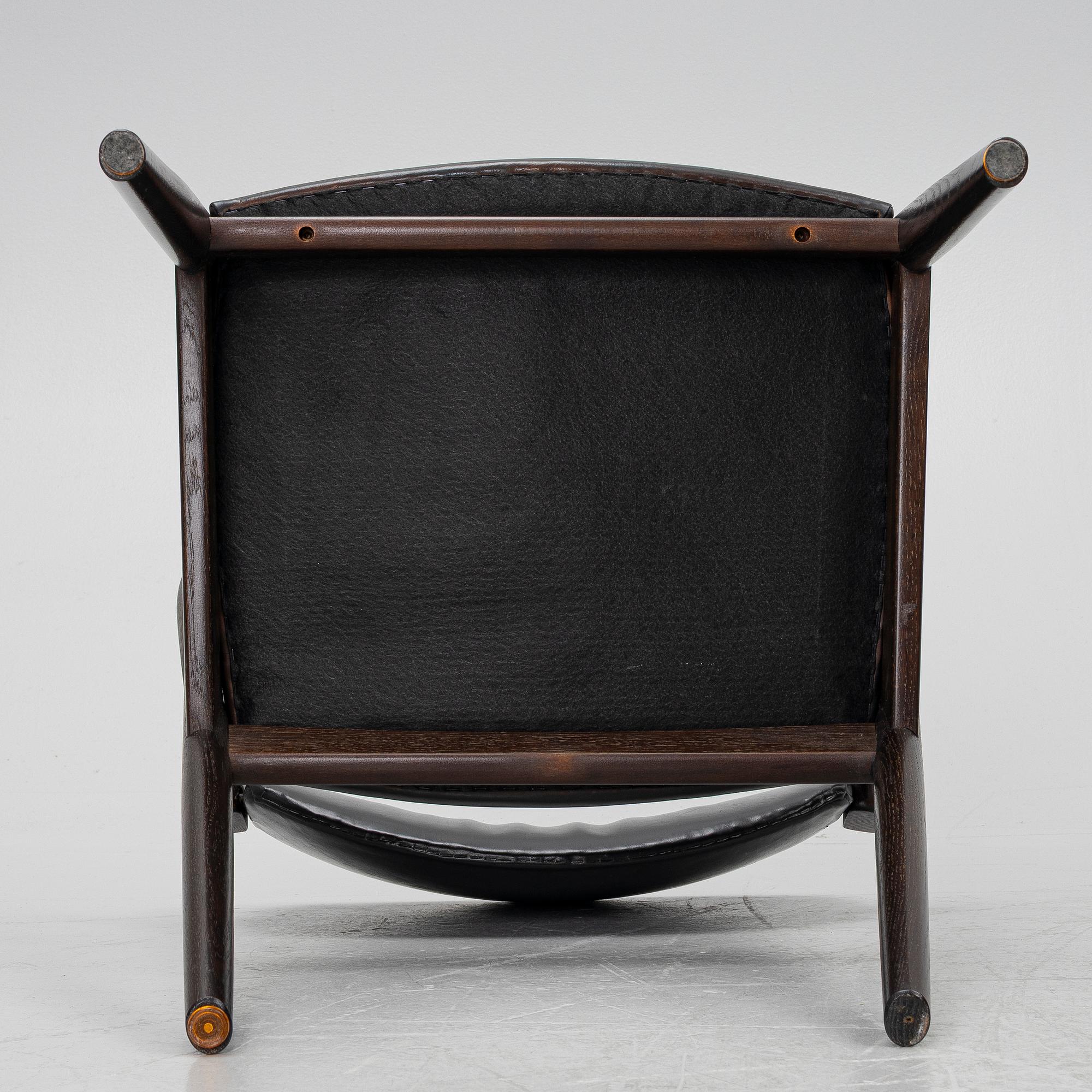 Kai Kristiansen, Four chairs, model 42, Schou Andersen, Denmark, 1950s.