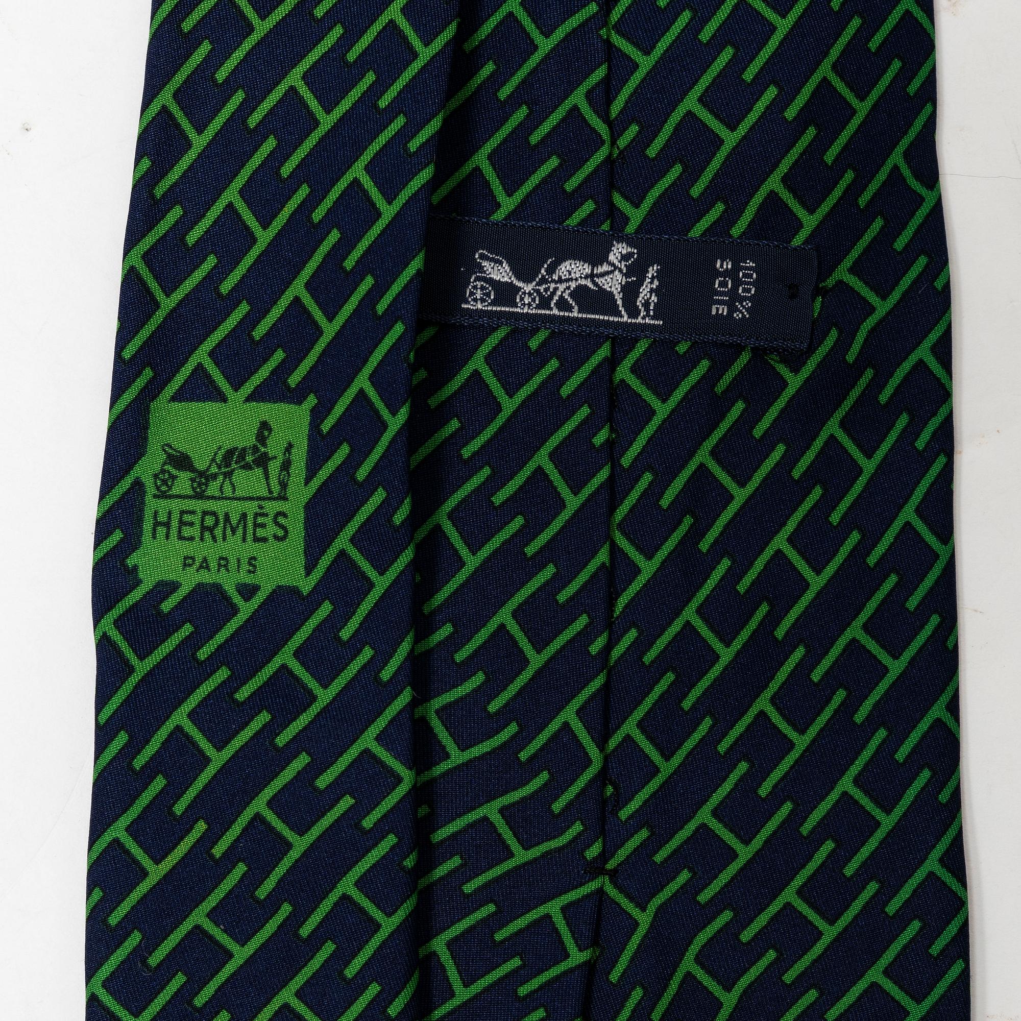 Hermès, slipsar, 3 st.