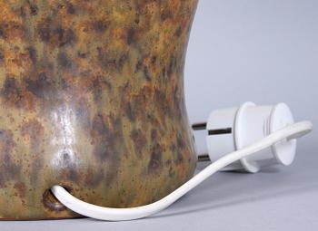 PATRICK NORDSTRÖM, bordslampa, stengods, Kongl Dansk, 1918.