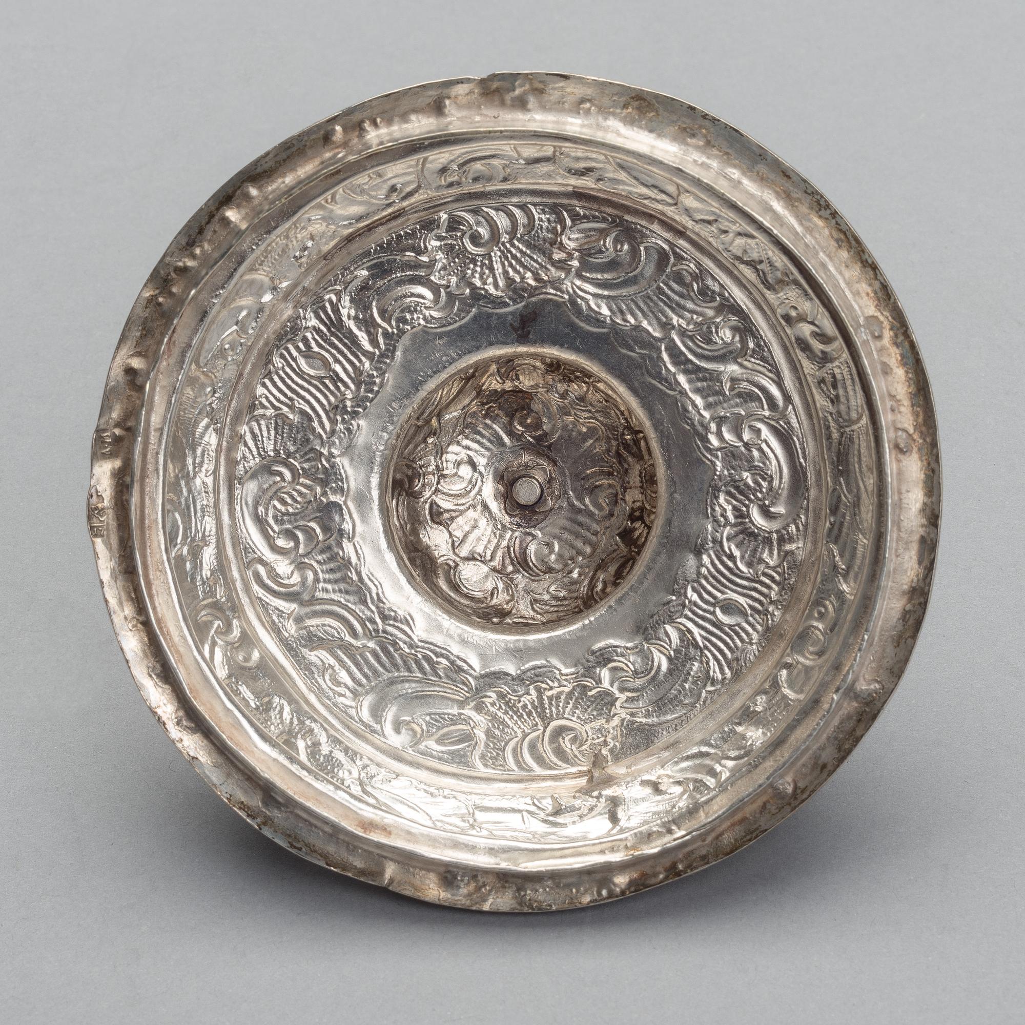 KANNNELLINENPIKARI, hopeaa, Venäjä, Moskova 1770-80-luku, Timofei Silujanov, paino 392 g.