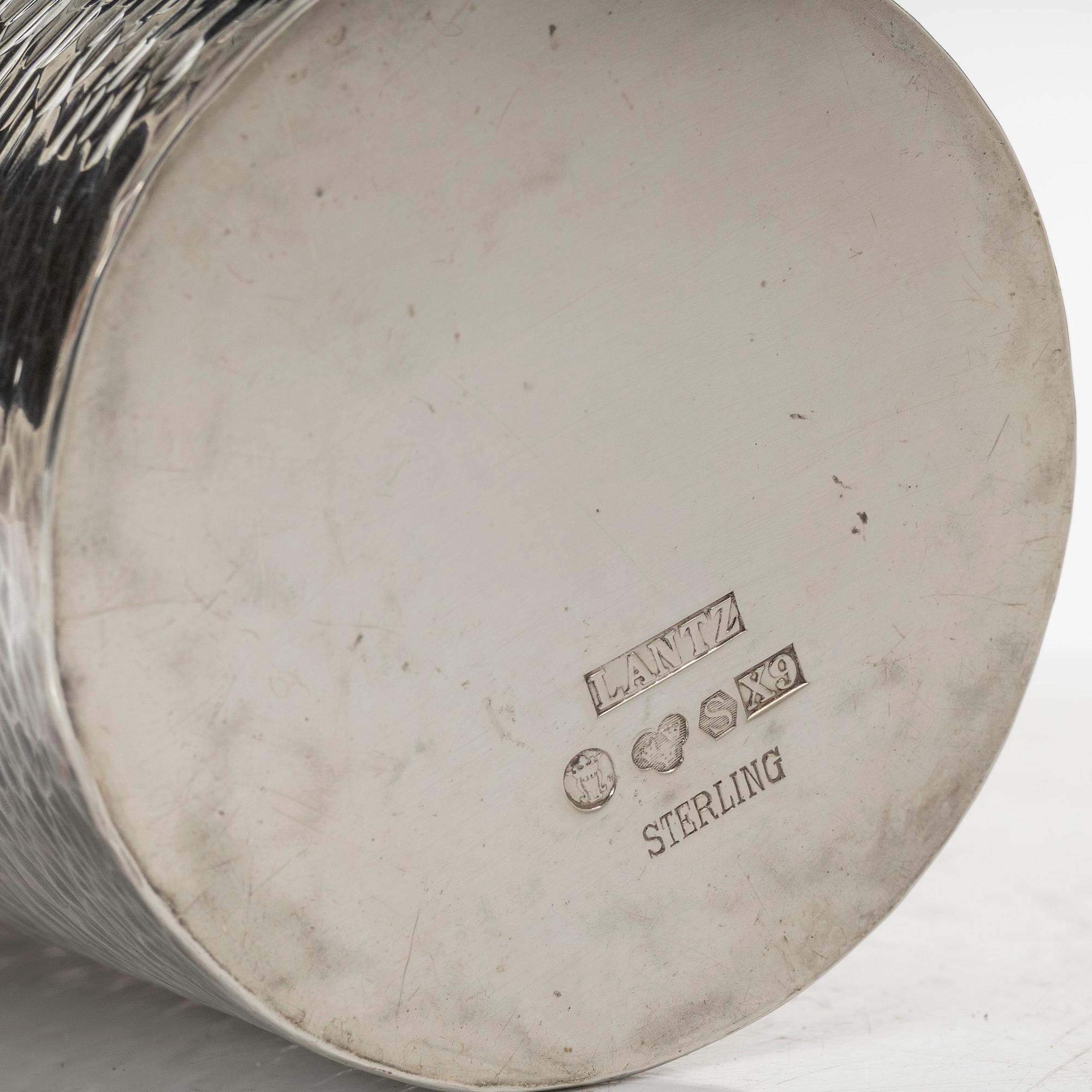 Cup, sterling silver, Roland Lantz, Stockholm 1972.