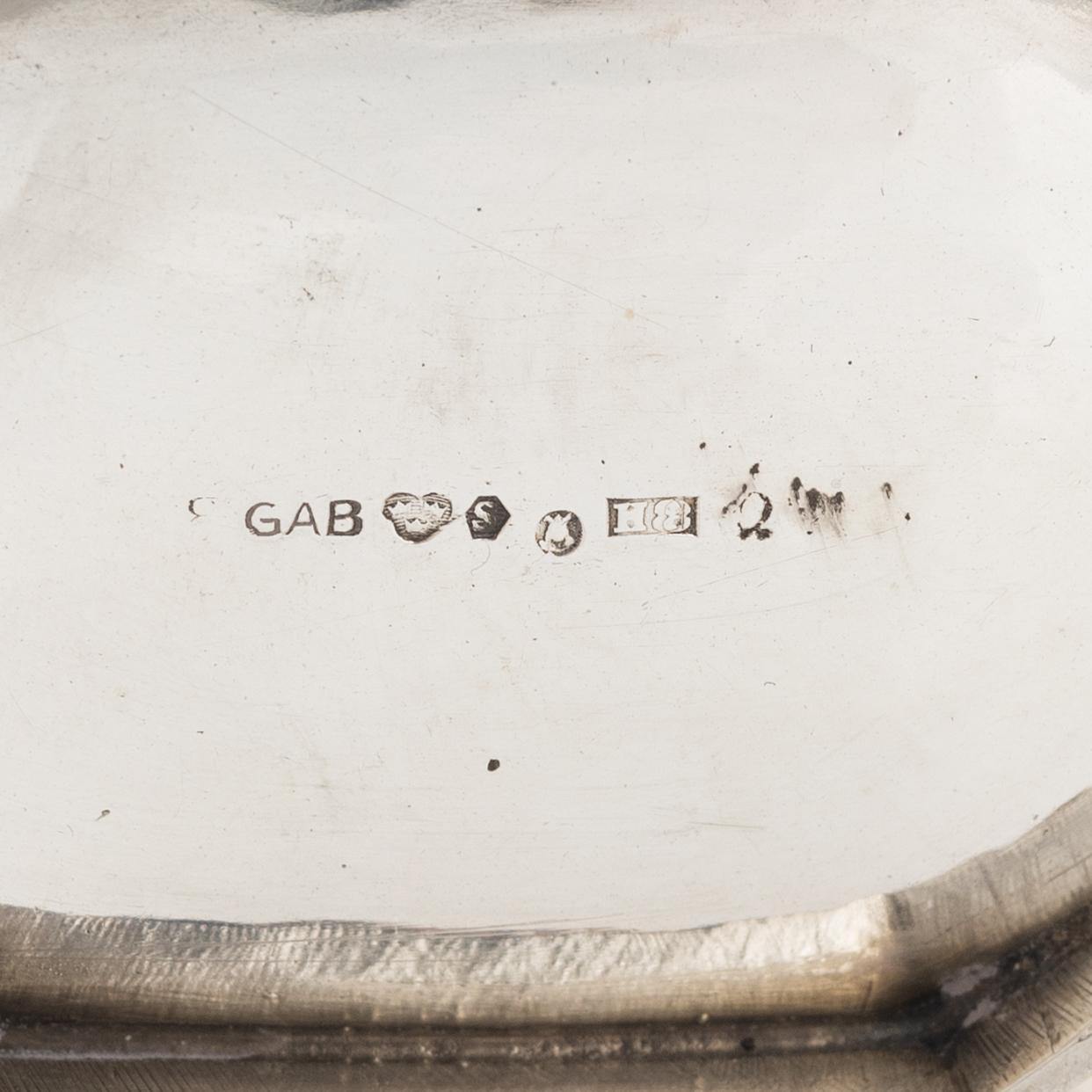 Jacob Ängman, gräddkanna, silver, GAB, Stockholm 1934.