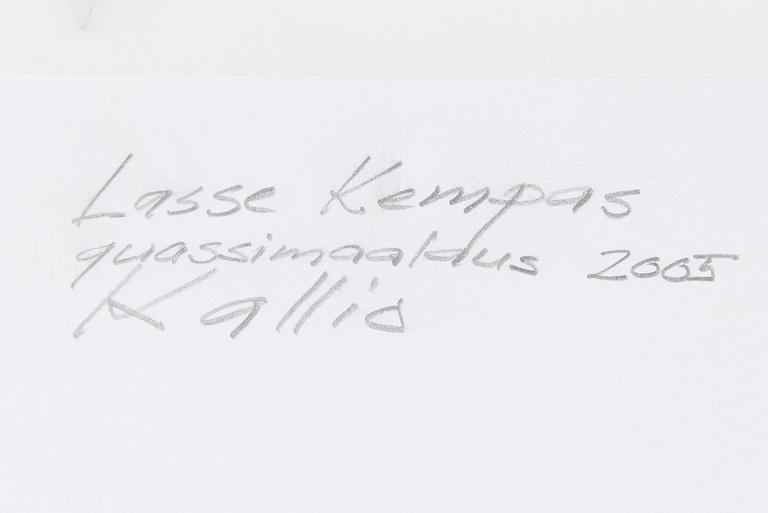 Lasse Kempas, ‘Cliff’.