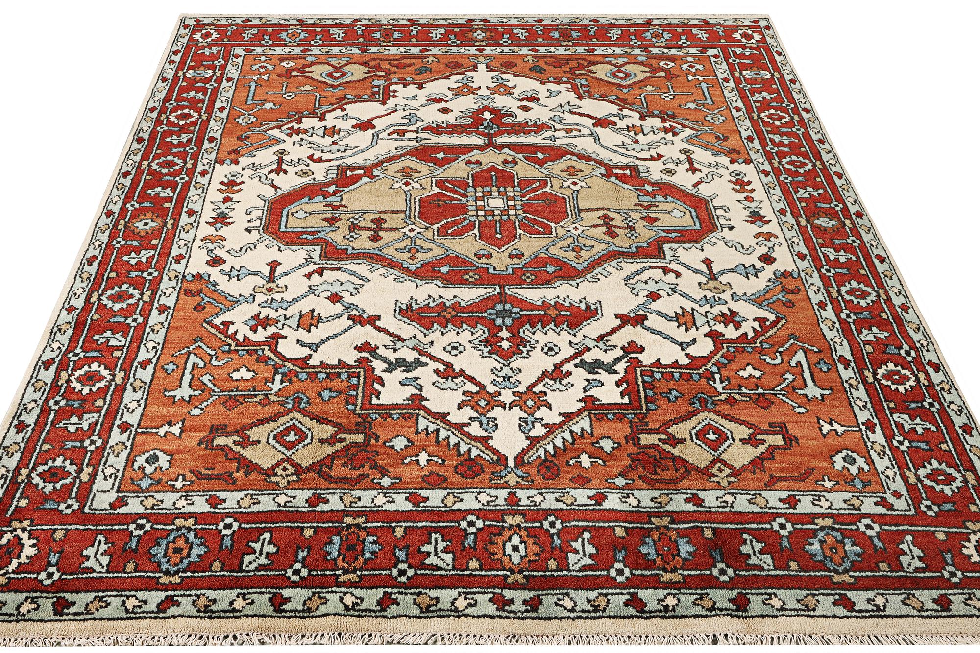 An oriental carpet, c. 296 x 238 cm.