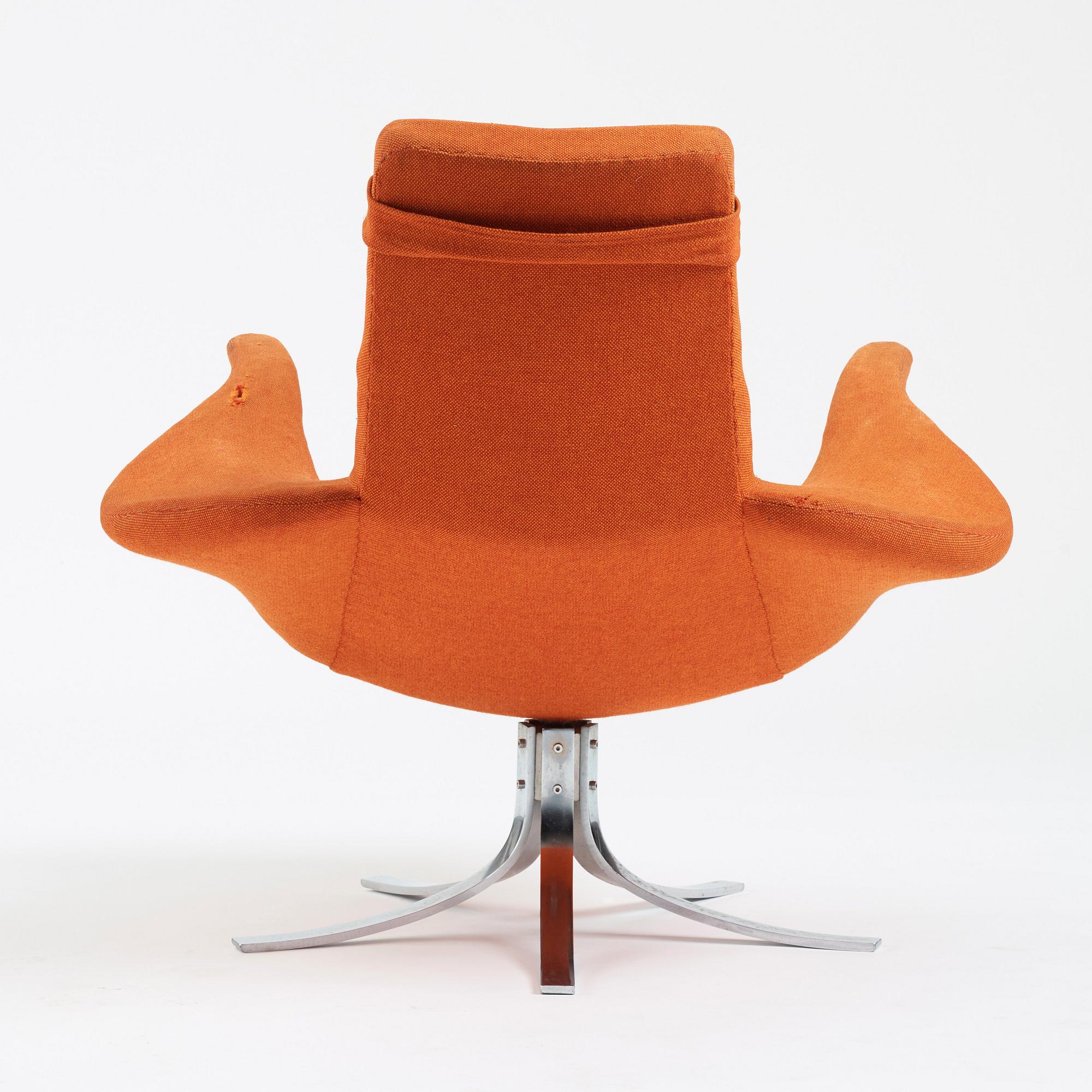 Gösta Berg, fåtölj "Måsen", Fritz Hansen ca 1970.