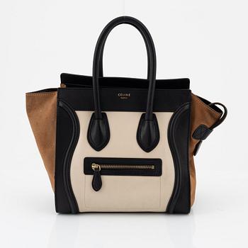 Céline, a leather 'Luggage' handbag.