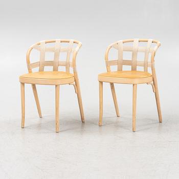 Front, a pair of beech 'Collage' chairs, Gemla, 2015.