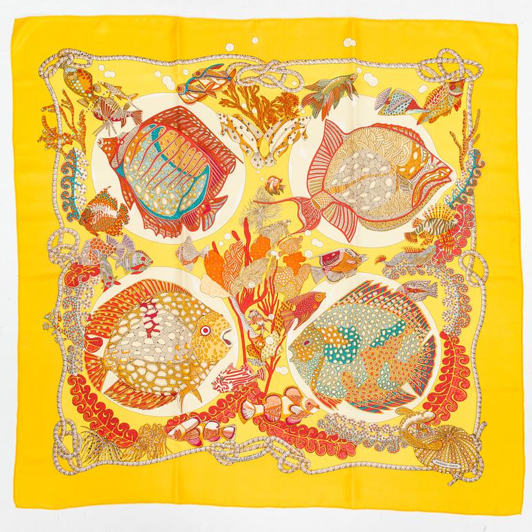 Hermès, A 'Grands Fonds' scarf.