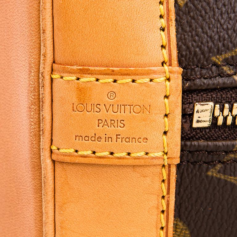 Louis Vuitton, a monogram 'Alma' handbag.