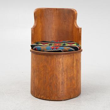 Kubbstol, 1900-talets mitt.