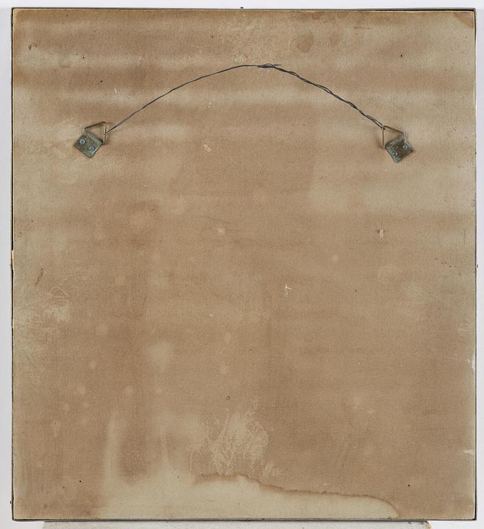 Firma Svenskt Tenn, a pewter wall mirror, Stockholm, 1935.