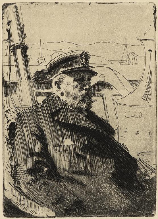 Anders Zorn, "Oscar II".