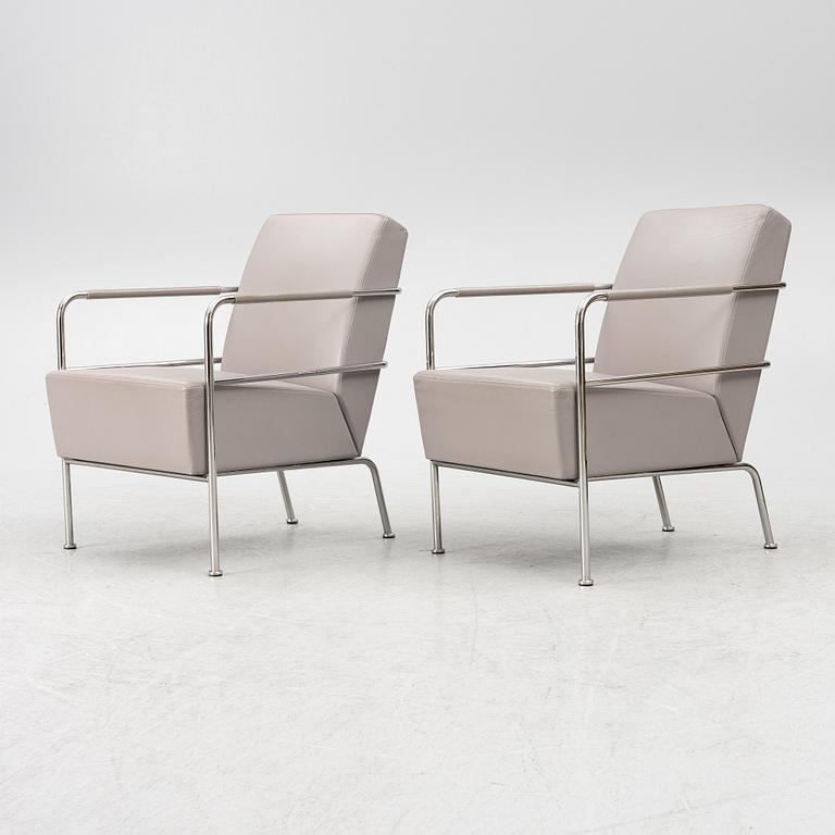 Gunilla Allard, a pair of 'Cinema' easy chairs, Lammhults.