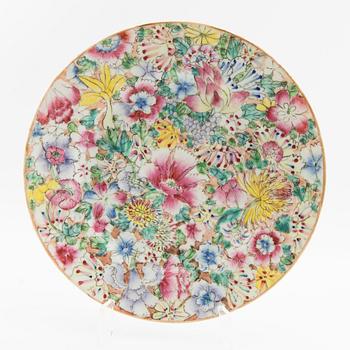Plate and dish China around 1900 porcelain.