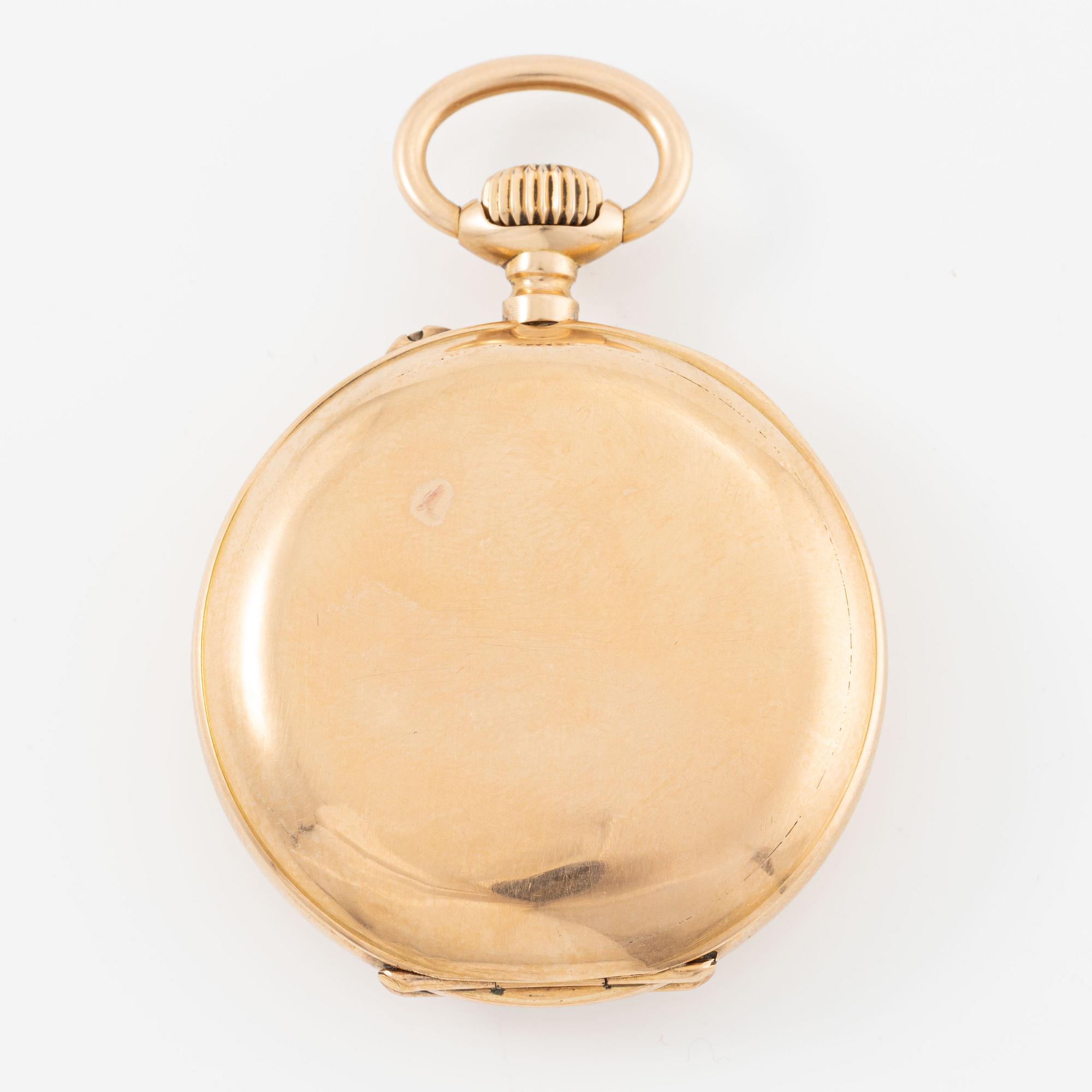Halda, pocket watch, 40 mm.