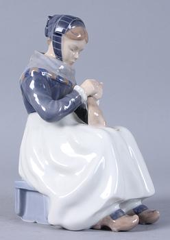 FIGURIN, porslin, Kongl Dansk.