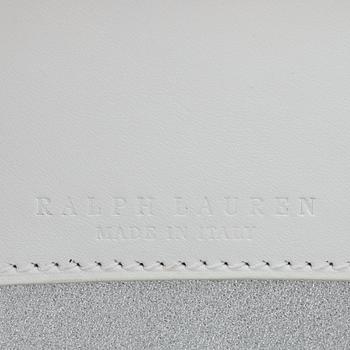 RALPH LAUREN, a white leather handbag, "Ricky bag".