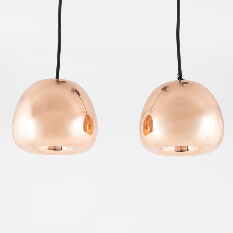 Taklampor, ett par, "Void Mini Pendant", Tom dixon.