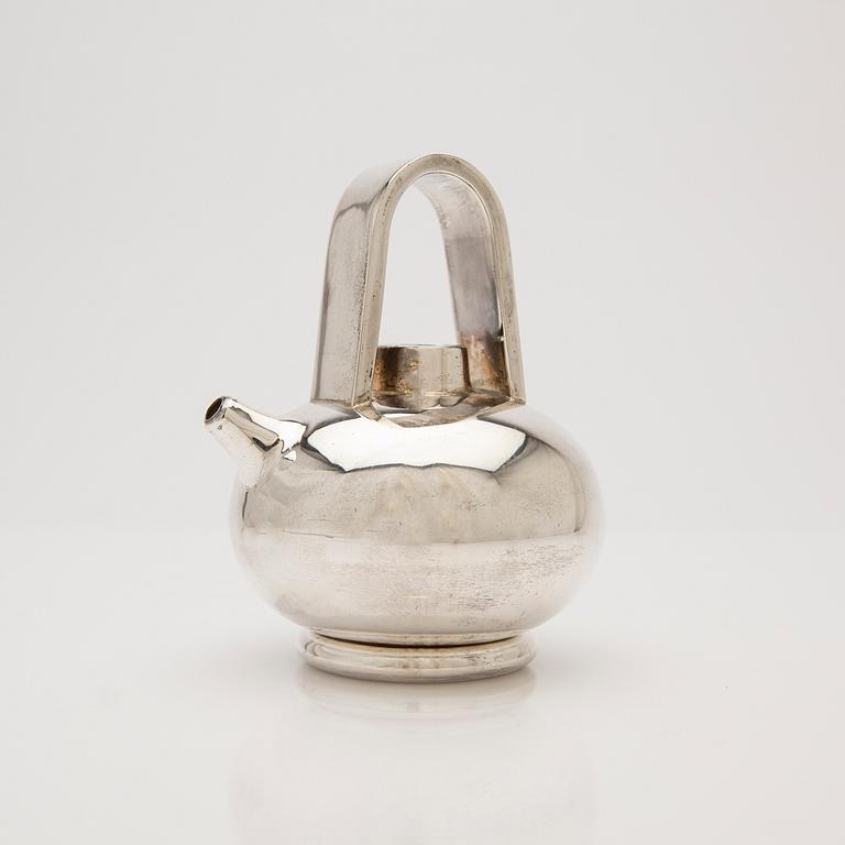Teapot, sterling silver, Mexico.