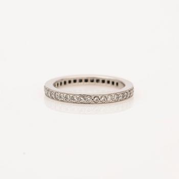 Tiffany & Co, ring, platinum with brilliant-cut diamonds.