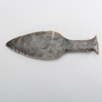 Dagger, flint, neolithicum.