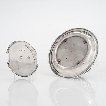 Alexander Kordes, smörbytta, silver, S:t Petersburg, Ryssland 1867.