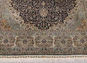 Rug, Oriental silk, 275 x 185 cm.
