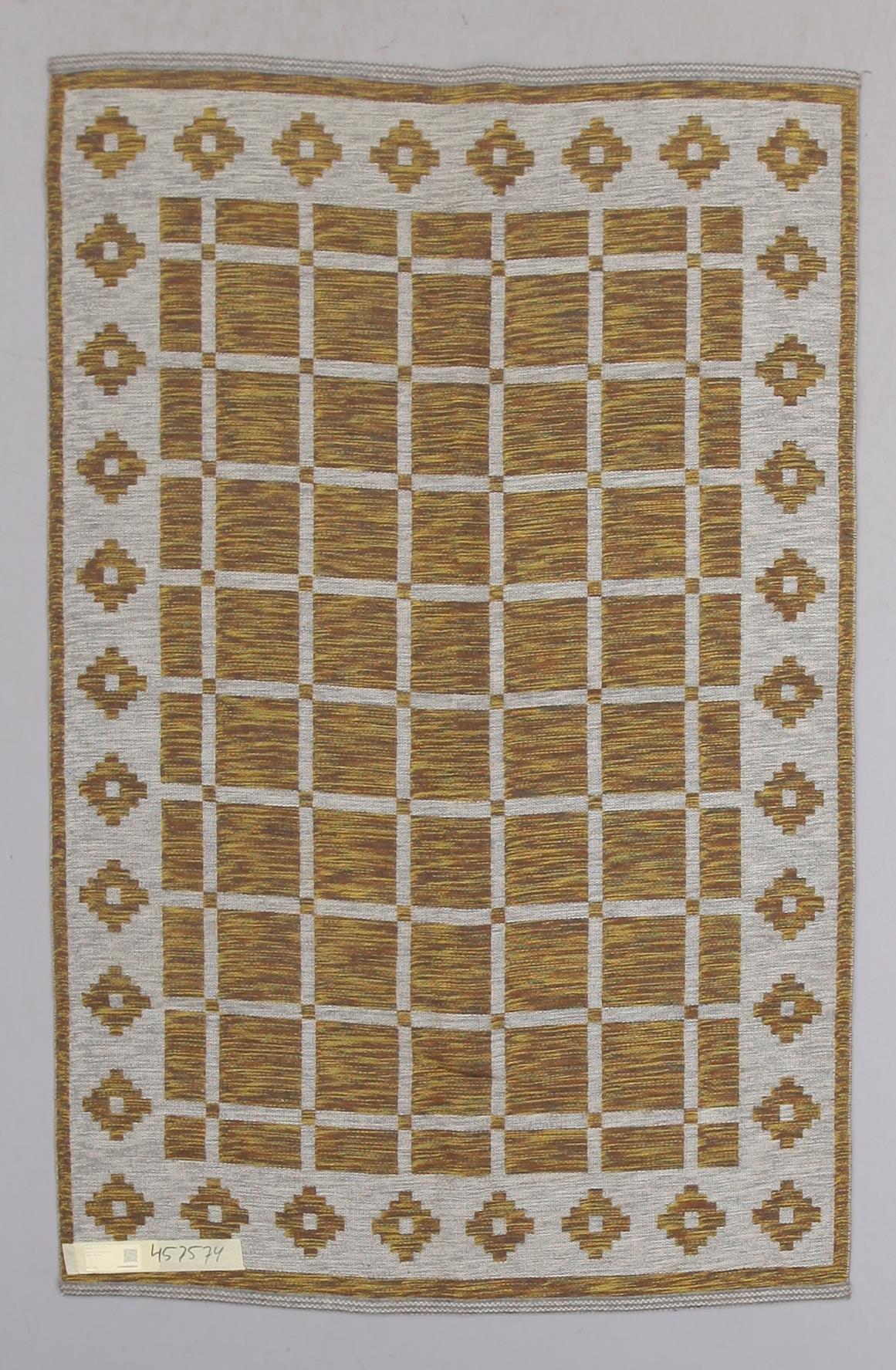 MATTA, dubbelvävd, 1950-/60-tal, ca 197 x 128 cm.