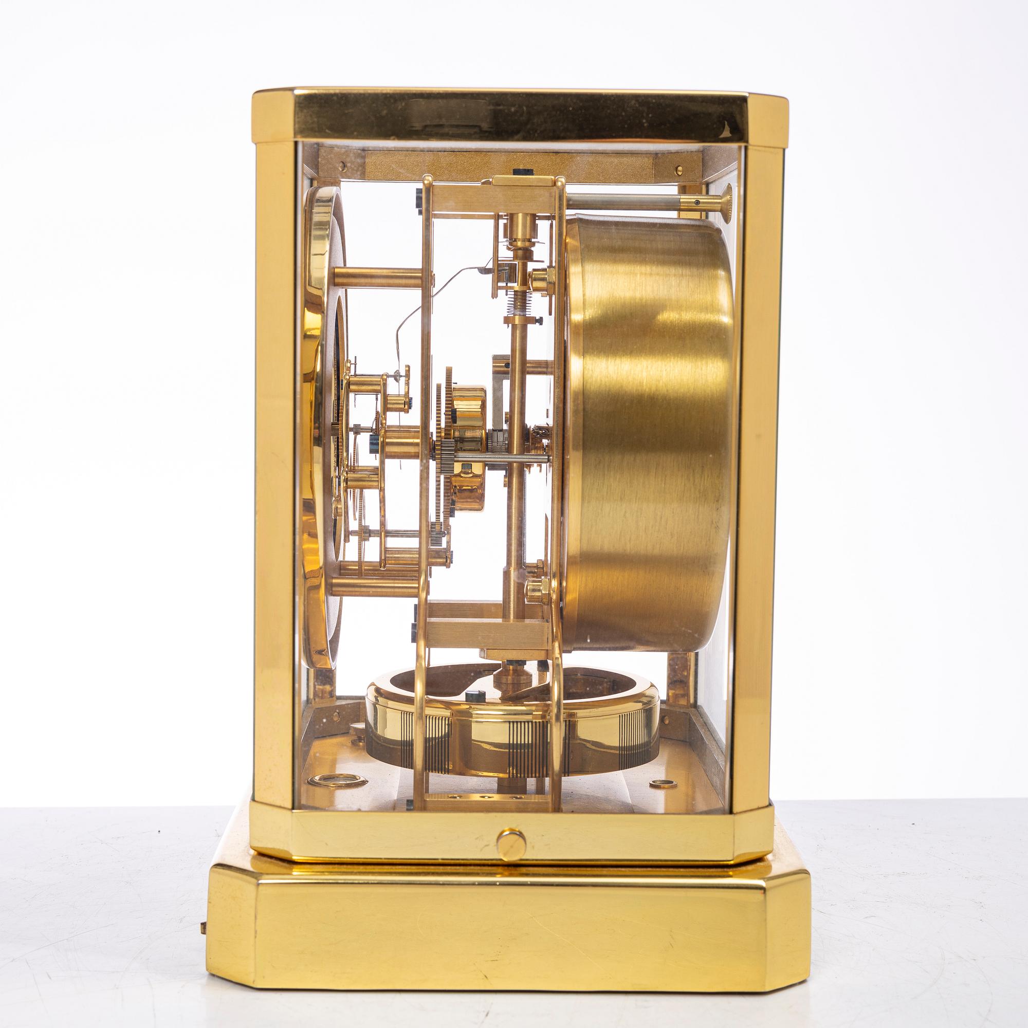 Jaeger-LeCoultre, bordsur, Atmos, Schweitz, 1900-talets andra hälft.