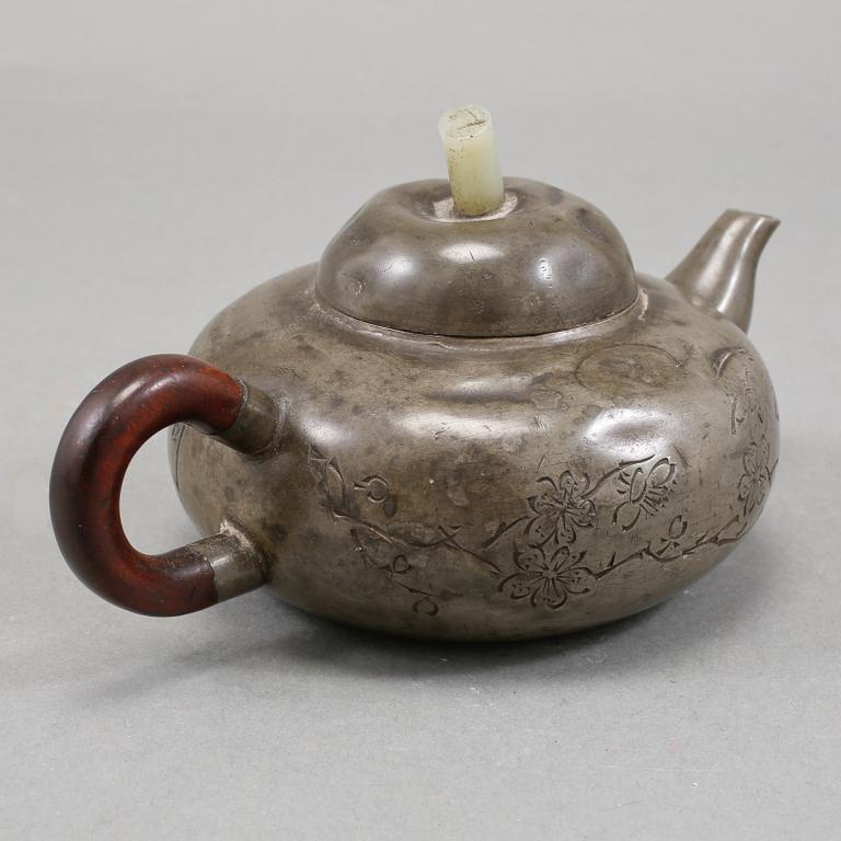 TEKANNA, tenn, orientalisk, omkring 1900.