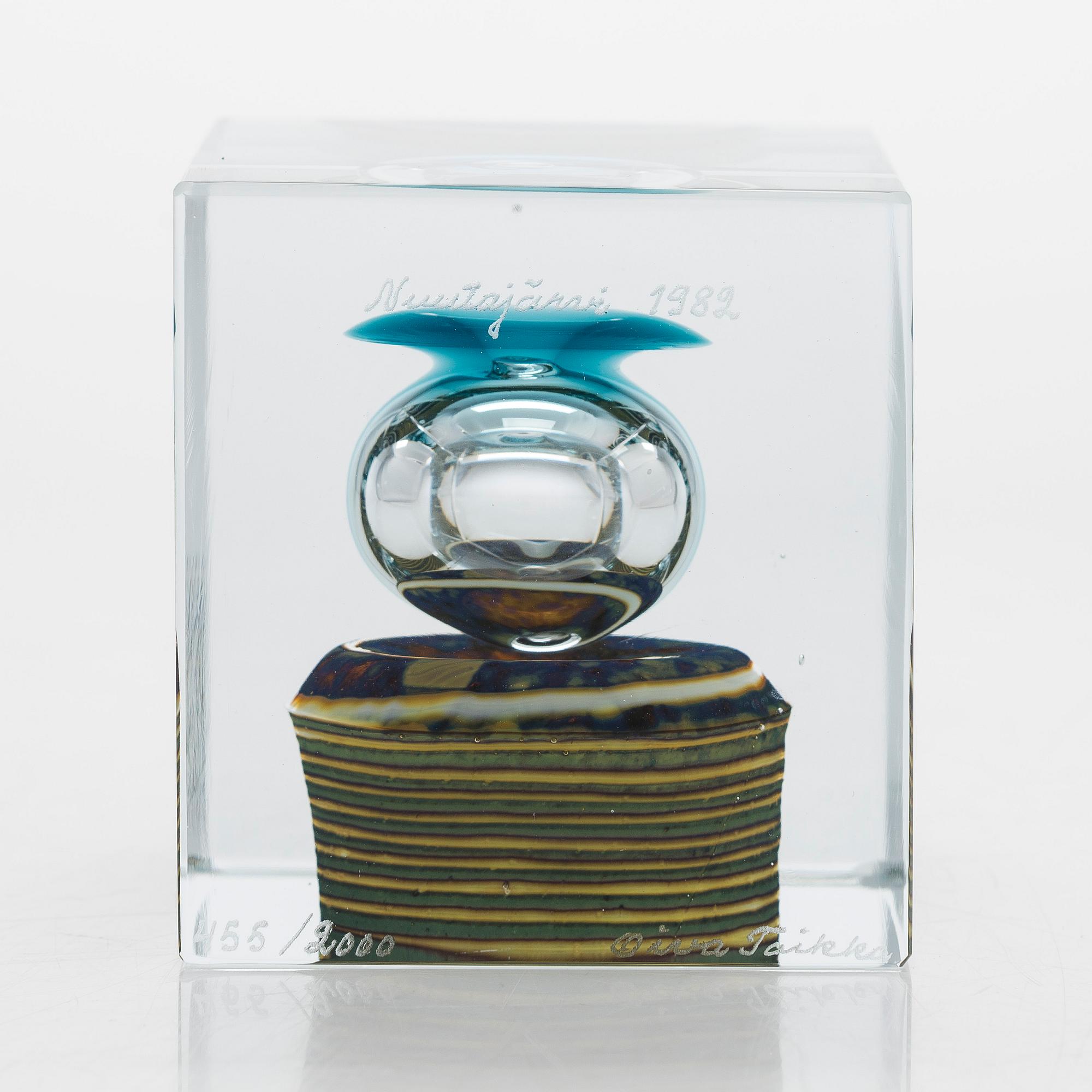 工芸品  oiva toikka Annual Cube 1991 工芸品 oiva toikka Annual Cube 1991 Annual Cube 1991 Oiva Toikka