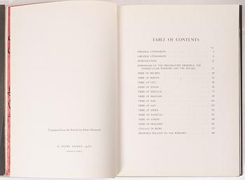 Marc Chagall, Book "The Jerusalem Windows", André Sauret, Monte Carlo, 1962.