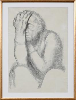 Käthe Kollwitz · KÄTHE KOLLWITZ, litografi, signerad.