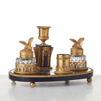 An Empire 19th century writing stand.