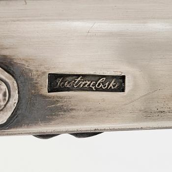 Wojciech Jastrzębski, bricka, silver 12L, Vilnius, Litauen 1794 –1822.