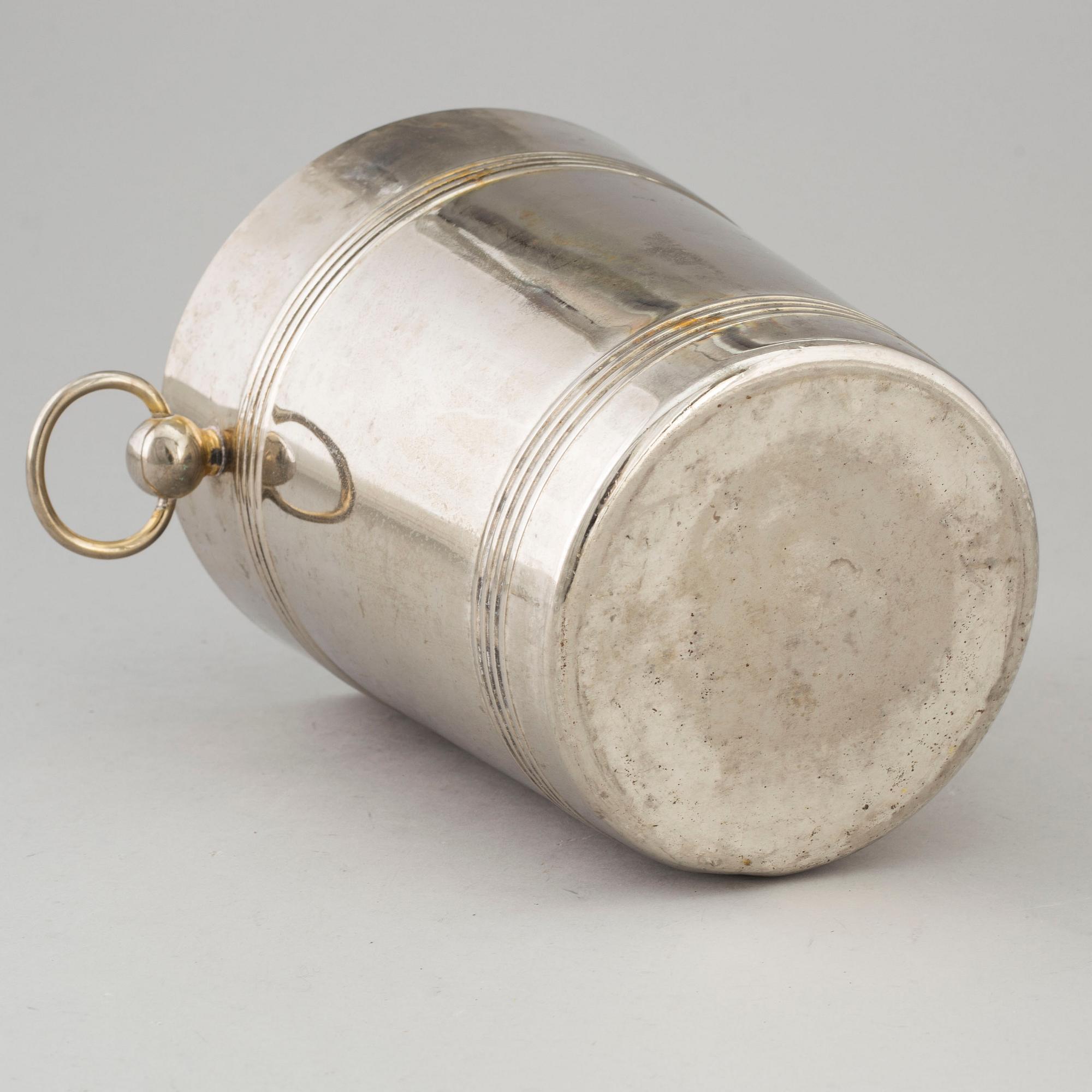 A 20th century champagne cooler.