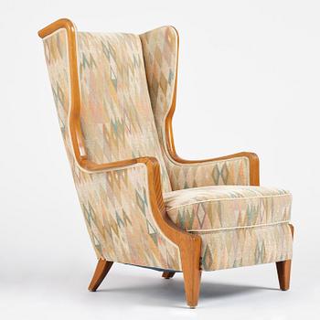 Elias Svedberg, a rare "Eftermiddag" (Afternoon) armchair, Nordiska Kompaniet, Sweden, ca. 1937.