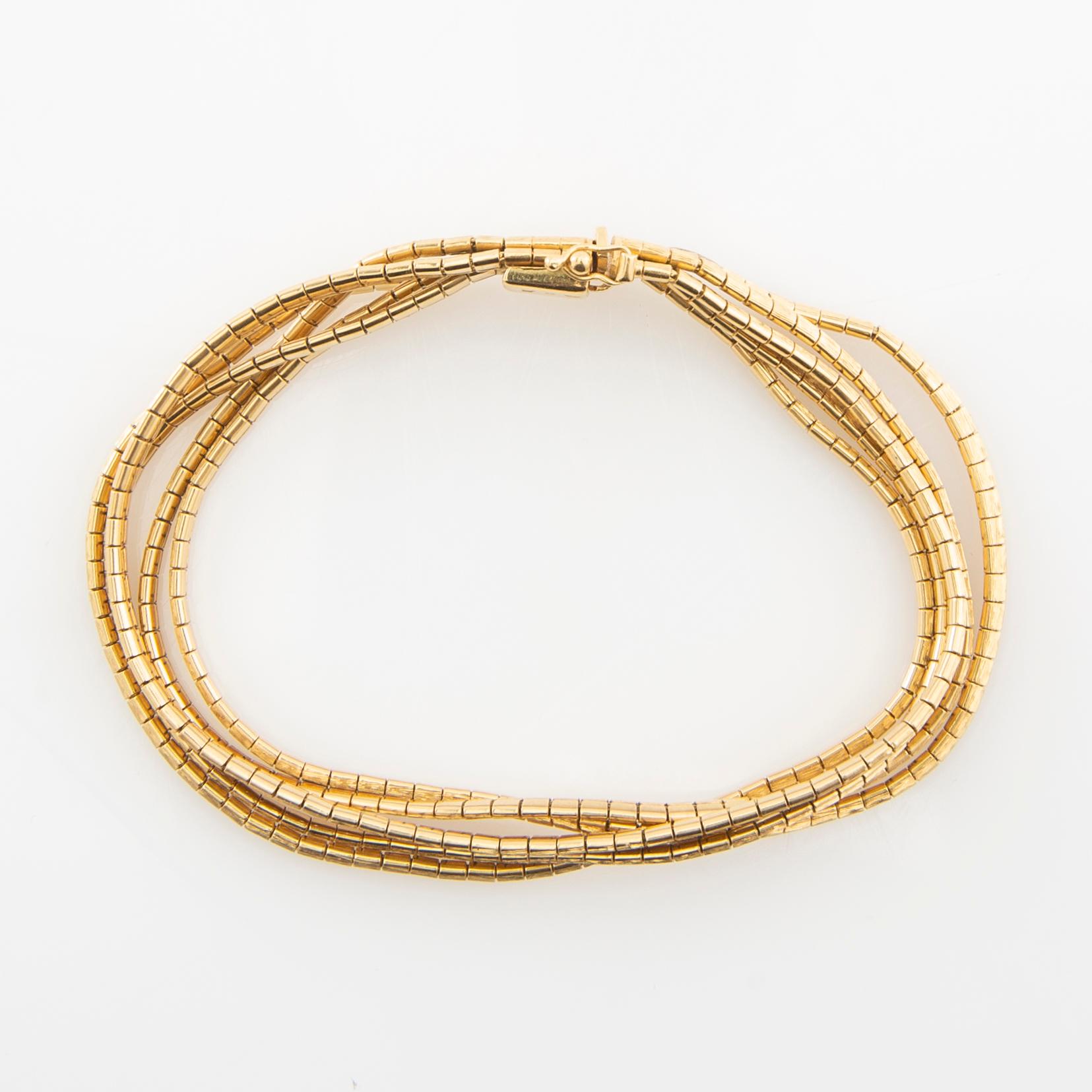 Angelo Antonio Rancan, Bracelet 18K gold, Italy.
