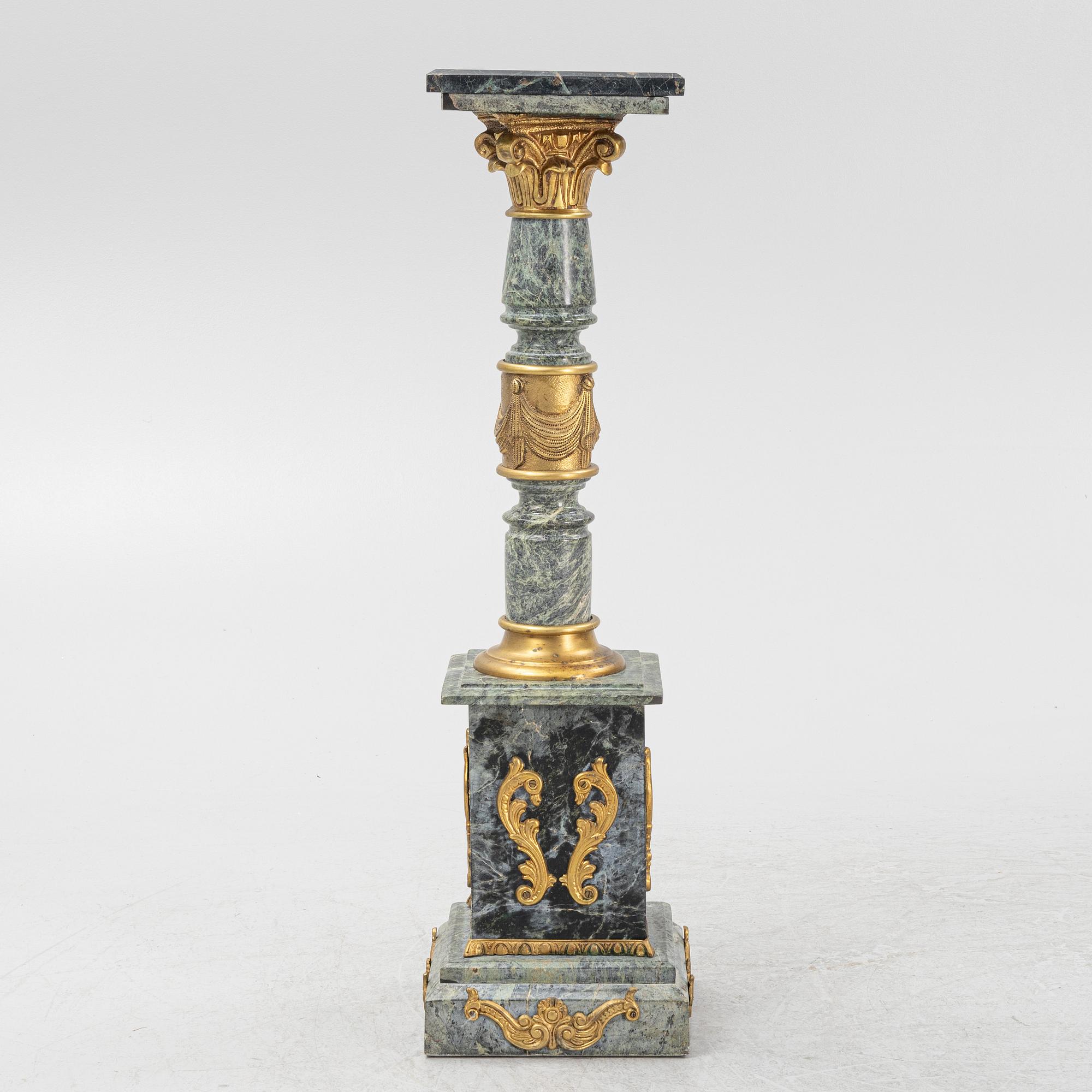 Pedestal, Empire style, 20th century.