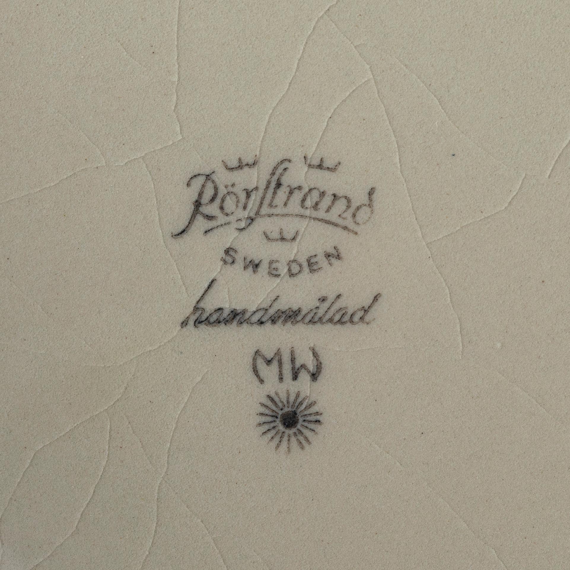 Marianne Westman, teservis, 12 st, ”Blåbär”, Rörstrand.