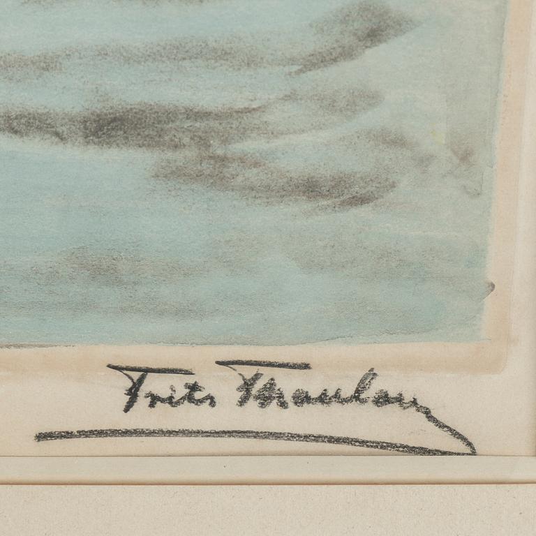 FRITS THAULOW, etching signed and numbered N 85.