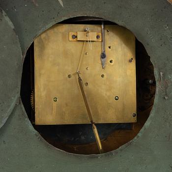 Wall clock, late Gustavian, late 18th century.