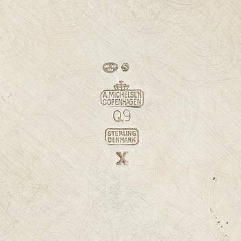 Two Danish silver beakers, including A. Michelsen, Copenhagen, Denmark, Swedish import marks 1966.