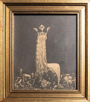 John Bauer, "Princess and the Little Trolls".