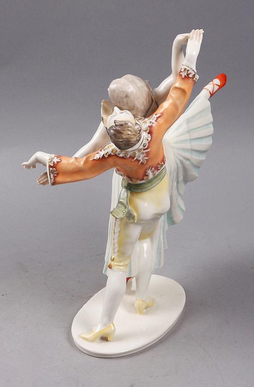 FIGURIN, porslin, Carl Werner, Hutschenreuter.