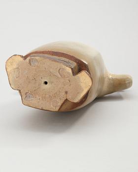 ÅKE HOLM, skulptur, "Noa med duvan", Höganäs 1960-tal.