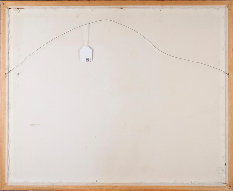 JOHANNA ORAS, akvarell, signerad.