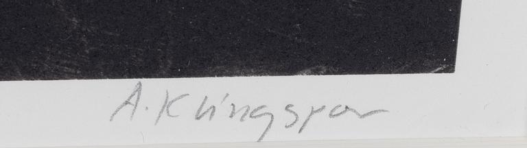 Alexander Klingspor, "Drink up baby".