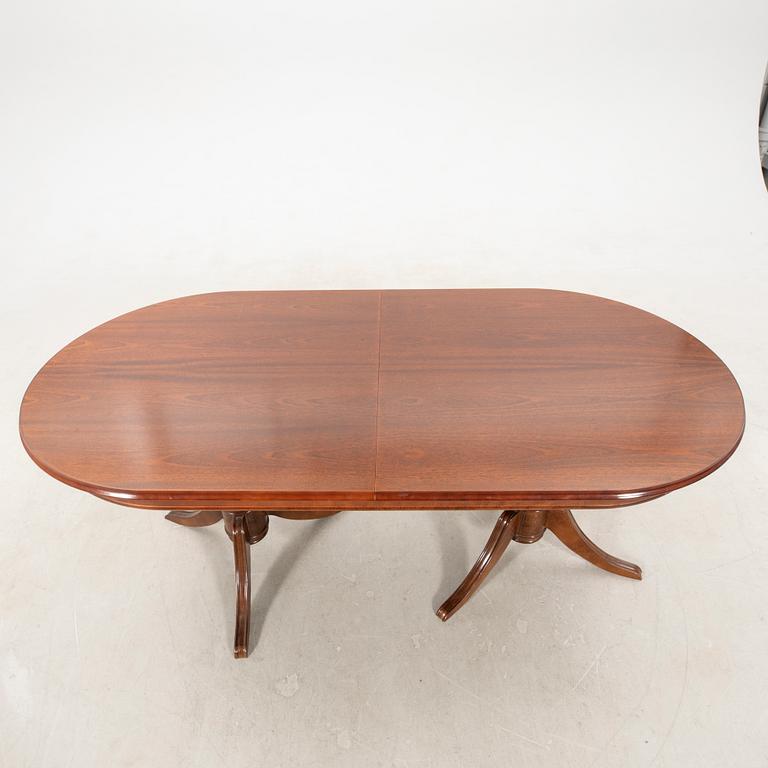 Dining table, late 20th century.