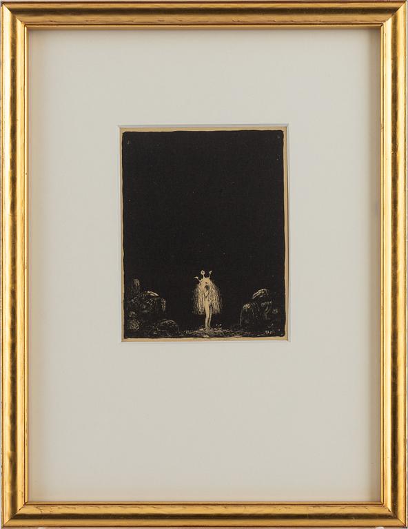 John Bauer, "Den lilla prinsessan och trollen".